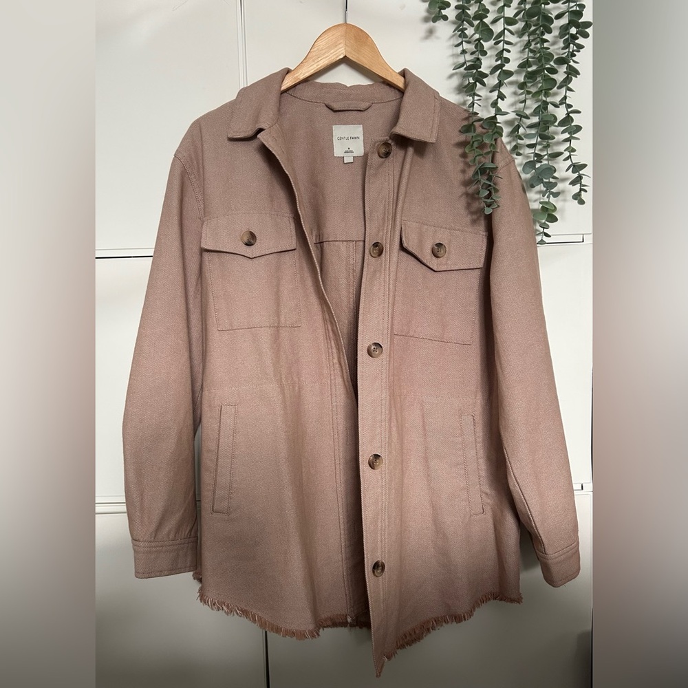 Gentle Fawn Camel Utility Jacket